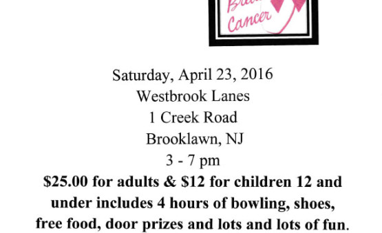 Clark Family Breast Cancer Services Bowling to Beat Breast Cancer